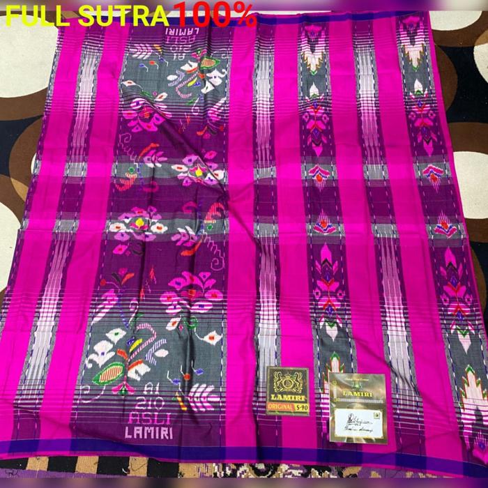 PROMO TERMURAH!!! FULL SUTRA!! SARUNG LAMIRI ASLI A1 MGT S90