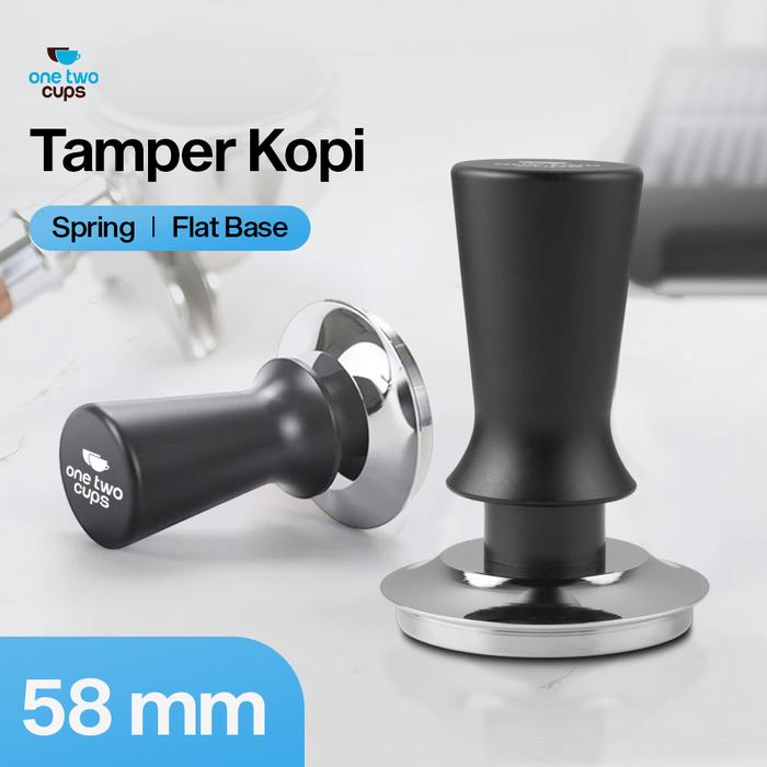 Mtos Mall | Tamper Espresso Stainless | Tamper Kopi Pegas | Espresso Tamper Flat
