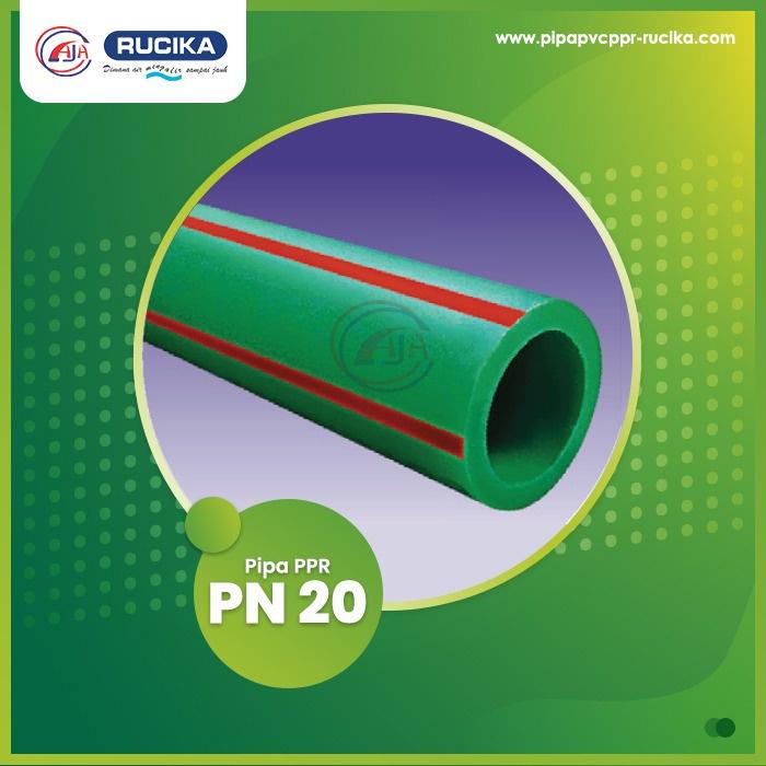 PIPA PPR PN20 3/4" (25MM) / PIPA PPR 25 MM PN20 / PIPA AIR PANAS / RUCIKA KELEN GREEN