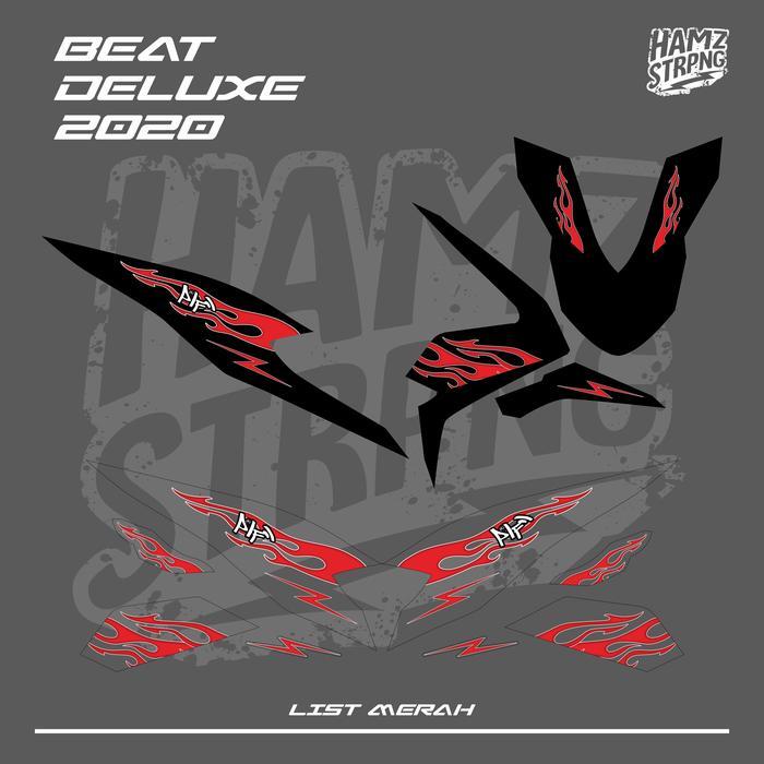 Striping Transparan Beat Deluxe RAZOR Mostwanted [NTS]