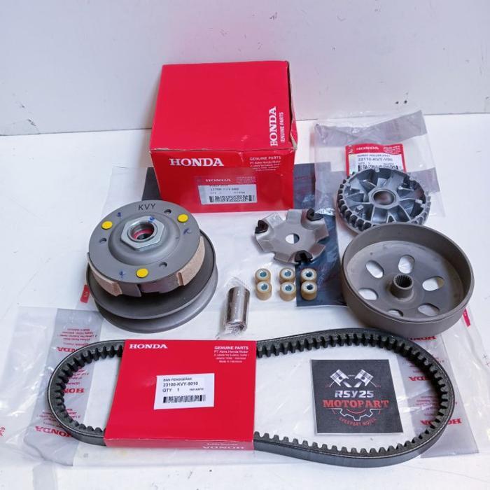 PAKET KOMPLIT CVT 1 SET PAKET HEMAT HONDA BEAT KARBU SCOOPY KARBU SPACY KARBU KVY