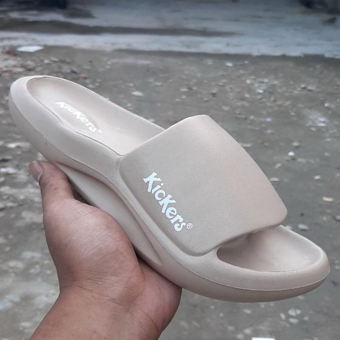 Sandal Slop Kickers Original Sandal Slip On Sendal karet Pria Wanita Eva Sendal Cowok Cewek Terbaru