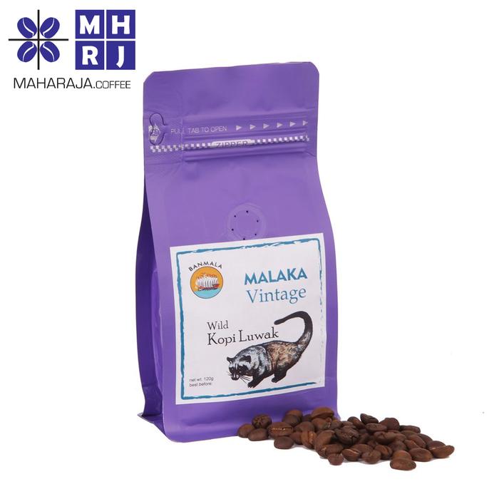 Fresh Roast Kopi Luwak MALAKA Vintage 120gr Robusta sangrai wild dari