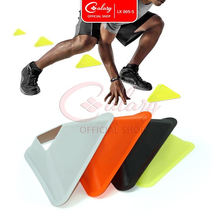 SPEEDS Cone Mangkok Segitiga Marker Lapangan Futsal Sepak Bola 005-5