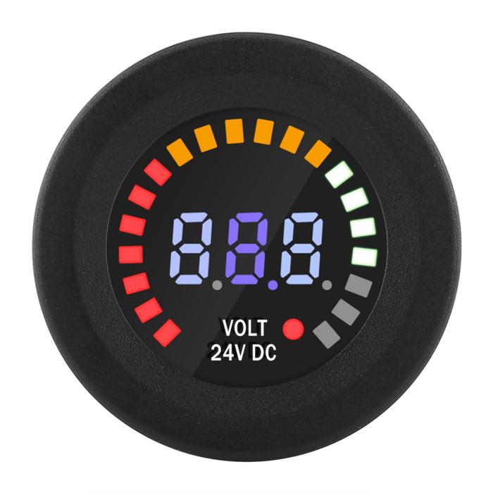 DC 24 V Voltmeter Mobil Styling Mobil Universal Tampilan Digital LED