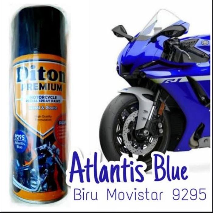 9295 Cat Semprot Diton Y 9295 Atlantis Blue ISI 400 CC / Cat Semprot Motor / Cat Pilok Diton