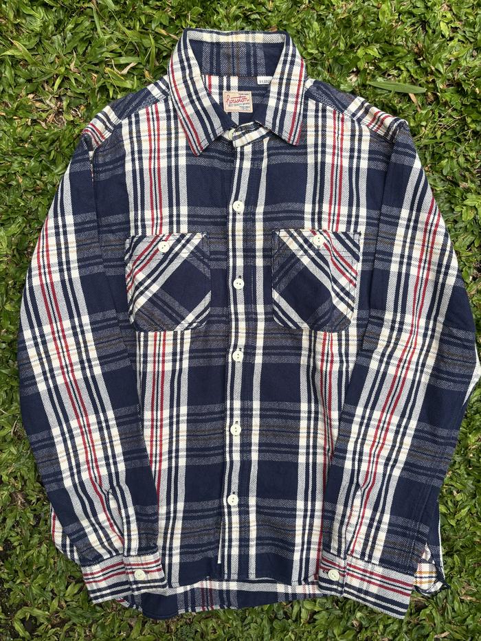 Houston Heavy Flannel Shirt - Chainstitch - Triple Stitch