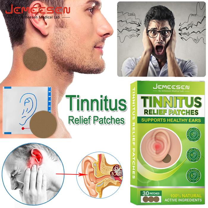 Jemeesen Tinnitus Treatment Patch For Ear Pain Relieve Headache