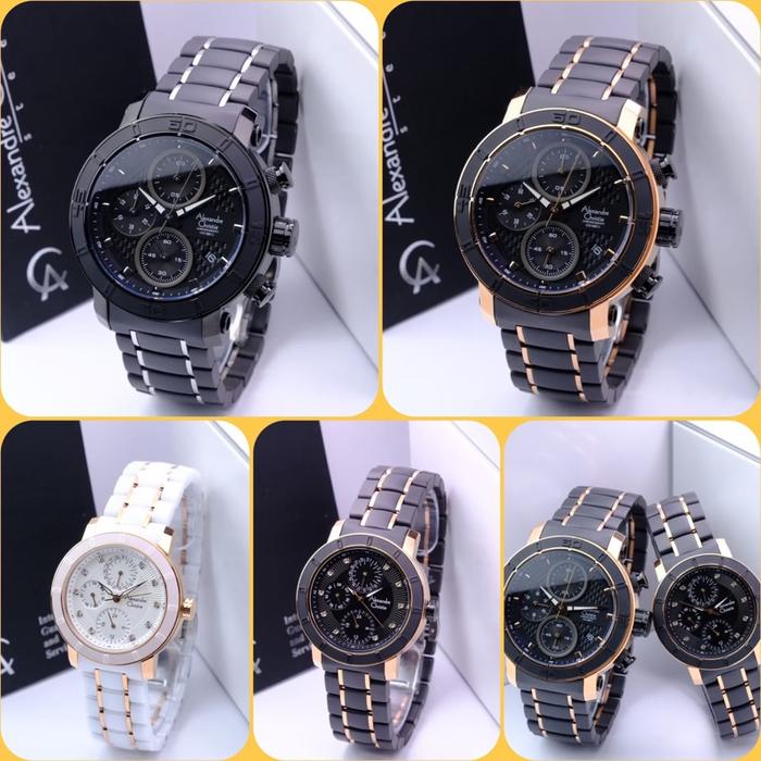 Jam Tangan Wanita Alexandre Christie AC 6292 BF / AC 6292 MC / 6292 Original Ceramic Analog Tahan Ai