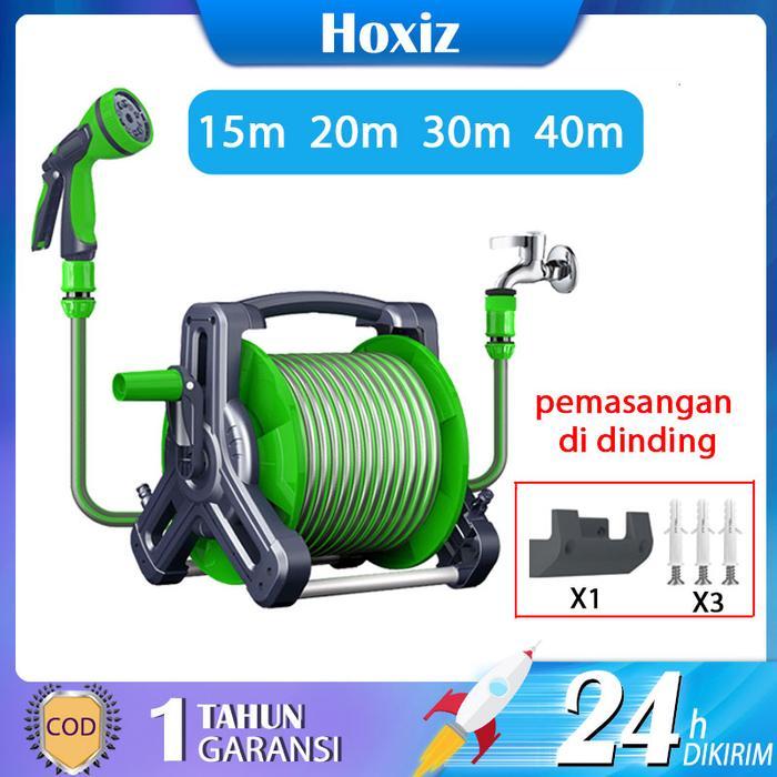 Hose Reel Set Gulungan Selang Dengan Selang Air 15M/20M/30M/40M