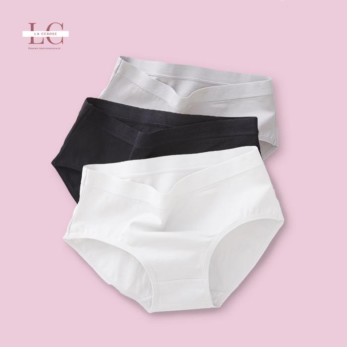 CD Celana Dalam Wanita Nyaman Sexy Warna Hitam Putih Abu Halus Elegan Polos Hot Pakaian Dalam Peremp