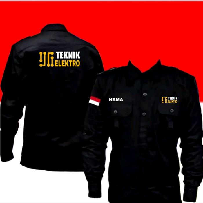 bordir teknik kemeja teknik elektro baju teknik elektro seragam teknis elektro Pdh teknik elektro pd