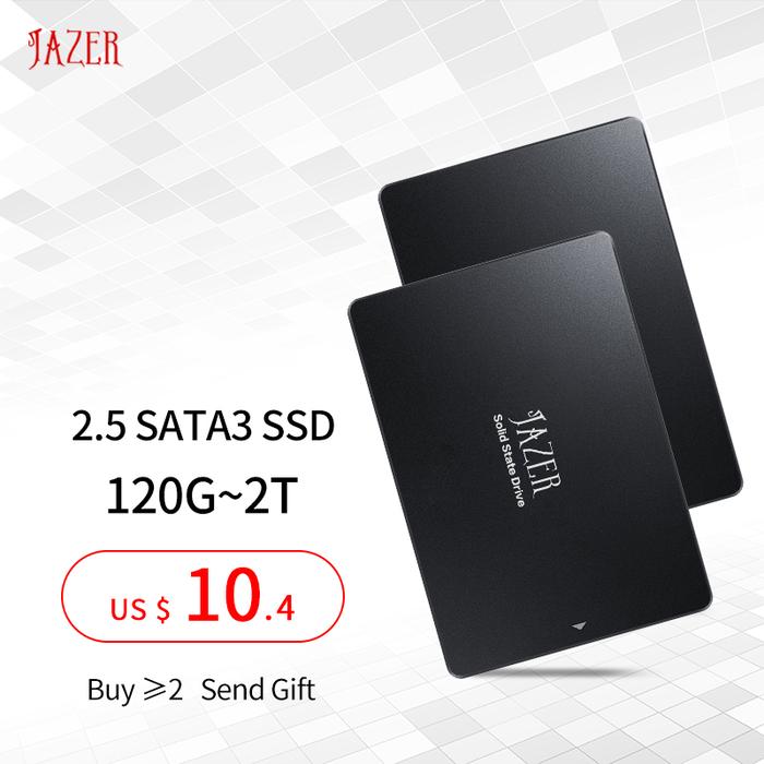 JAZER SSD 480gb 128gb 240gb 120gb 256gb 512gb HDD Laptop 2.5