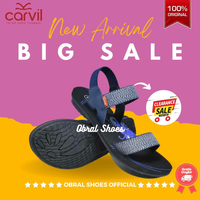 Carvil Oryn - L | Sandal Spons Gunung Tali Wanita Carvil ORIGINAL