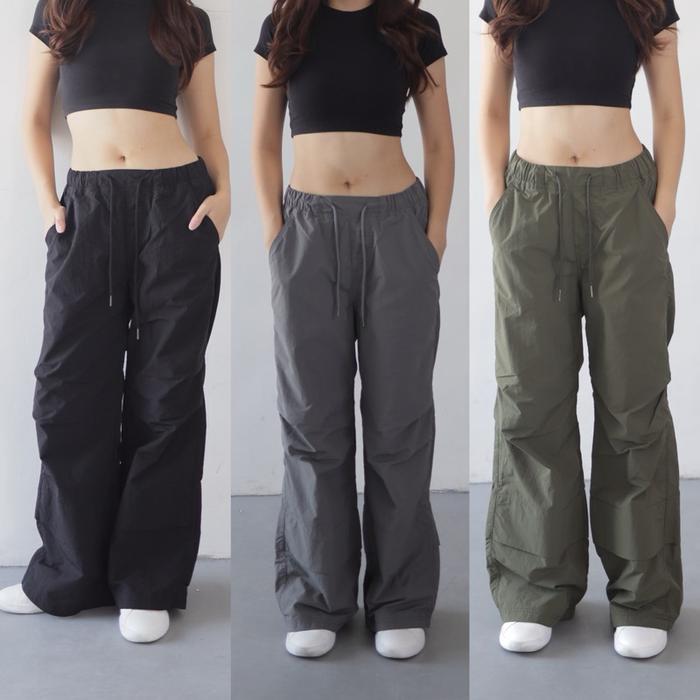 Celana Cargo Pants Korean Style | ELORAE - Monique Cargo Pants