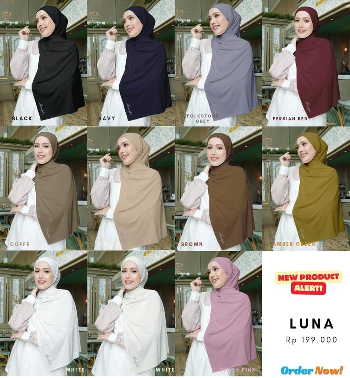 Bergo Luna | OFFICIAL HIJAB MANDJHA IVAN GUNAWAN SEMARANG