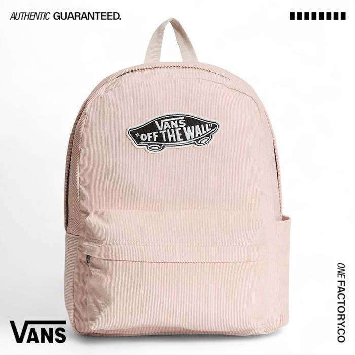 Vans Backpack Realm Cordura Pink 100%Original