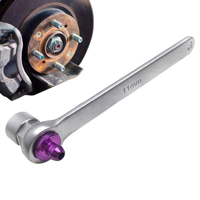 Brake Bleeder Wrench Brake Fluid Drain Tool 11mm Brake Fluid Clutch