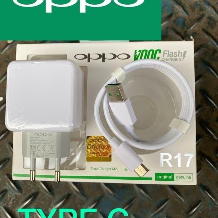 TYPE C !!! CHARGER CASAN VOOC OPPO R17 TYPE C ORIGINAL 100% 4A