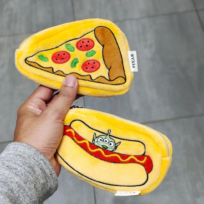 OH SOME! Dompet Koin / Dompet Plush Pizza Planet Diner ALIEN (SAUSAGE / PIZZA)