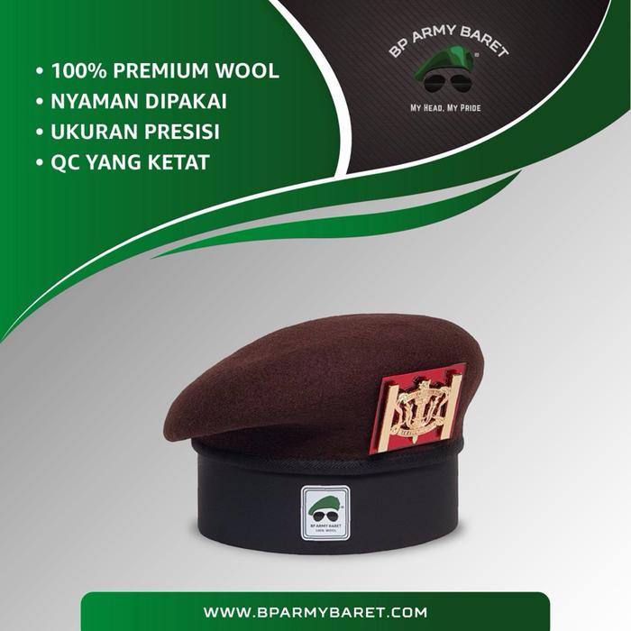 Baret TNI AD - AKMIL - BP ARMY BARET