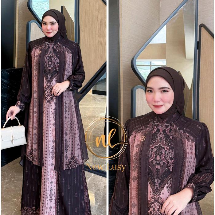 Arunika dress by new lusy /gamis arunika new lusy