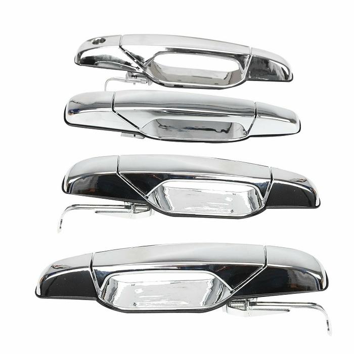 4Pcs/Set Chrome Door Handles for Chevy Tahoe GMC Yukon Sierra Denali