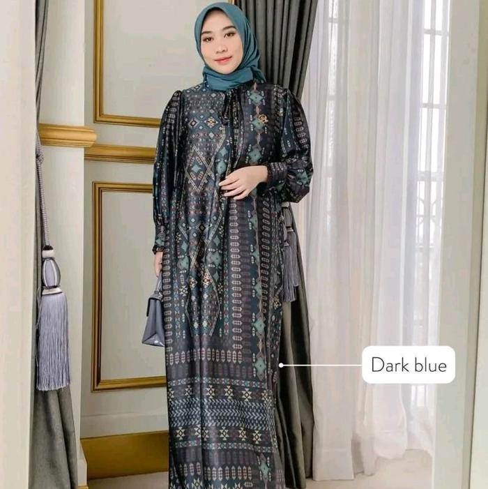 Gamis imelda silk kekinian ZB