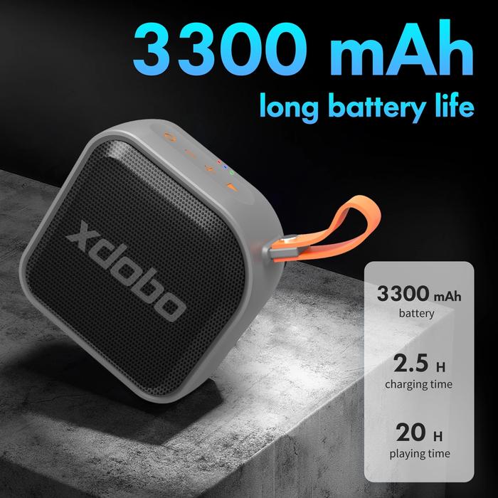 Xdobo Prince 1995 Mini Subwoofer Outdoor Wireless Bluetooth Speaker