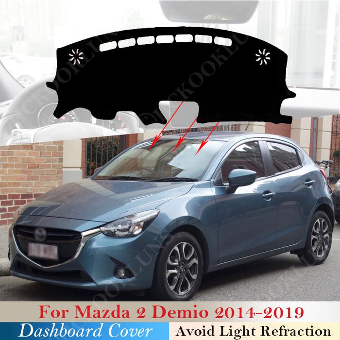 Dashboard Cover Protective Pad For Mazda 2 Mazda2 Demio 2014 ~ 2019