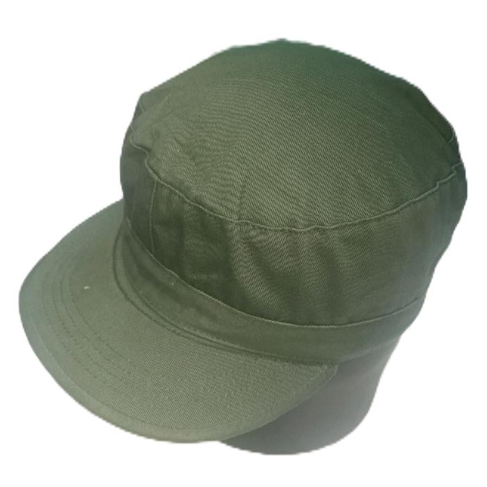 Topi BDU Field Combat Military Patrol Cap OG (Old New Stock) Big Size 64-65 cm L - X Large