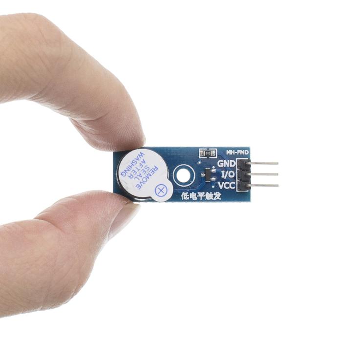 100 Pcs Aktif Bel Modul Baru DIY Kit Aktif Bel Tingkat Rendah Modul