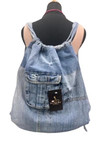 Tas Jeans Unik Hand Made Only One for Models dengan Desain Unik dan Tas Jeans yang Sesuai untuk Mode
