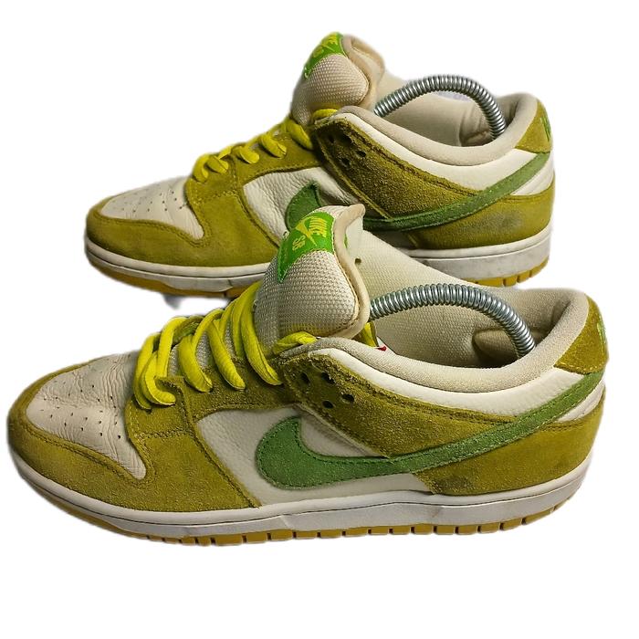 Sepatu Sneakers Kasual Nike SB Dunk Low Green Apple Size : 42