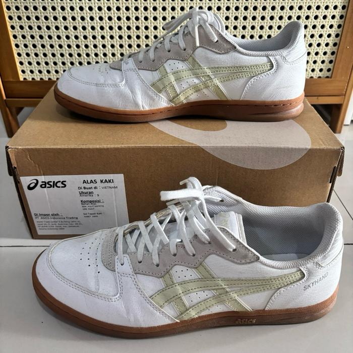 Sepatu Kasual Pria Casual Sneakers Shoes Asics Skyhand OG Preloved Bekas Second Original 100%