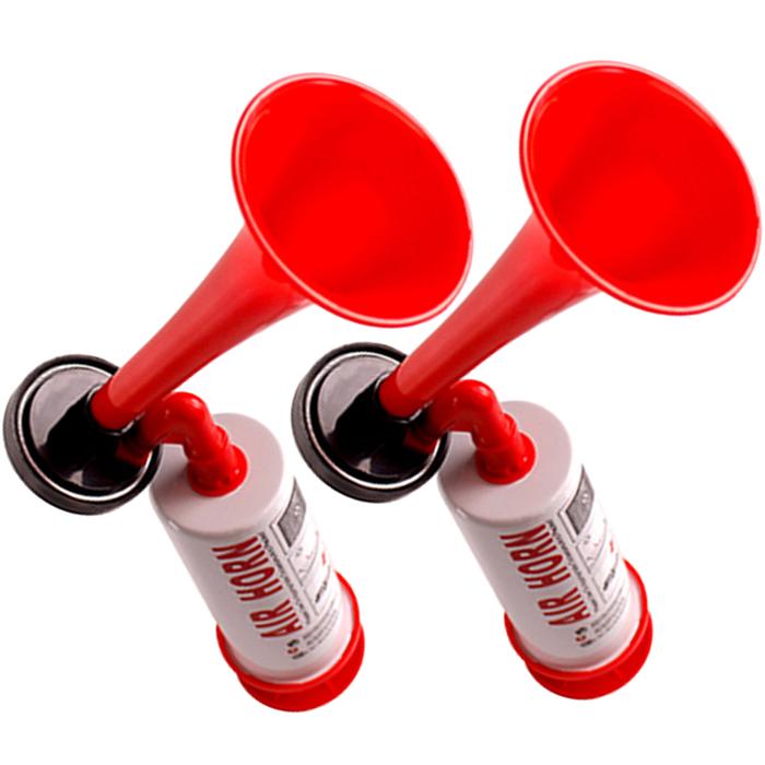 2 Pcs Blow Horn Large Portable Speaker Bullhorn Megaphone Portable