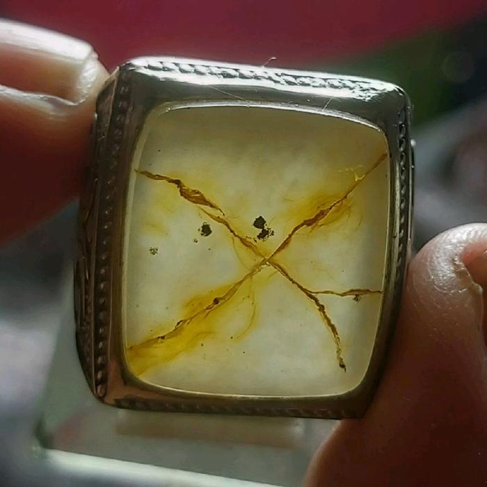 Tapak Jalak Srigunting - Cincin Batu Akik 01
