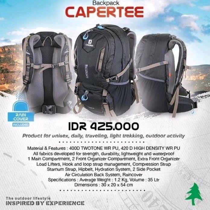CONSINA CAPERTEE BACKPACK / TAS RANSEL