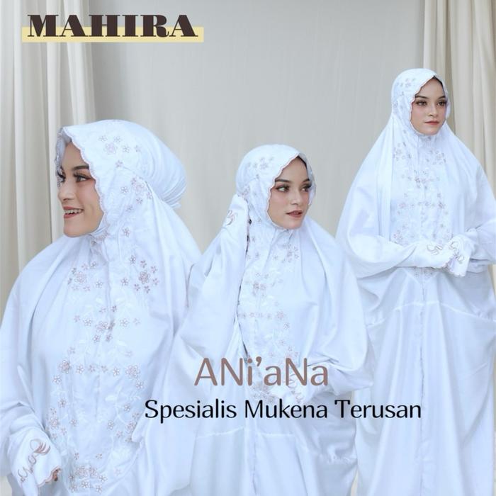 ANi"aNa  Official - Mukena premium terusan santri putri mukena terusan mukena lajuran mukena langsun