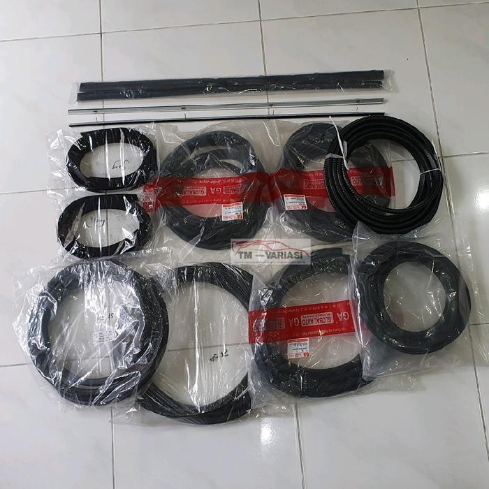 Paket Lengkap Karet Pintu Karet Kaca Suzuki Jimny Super Jimny Katana KI1