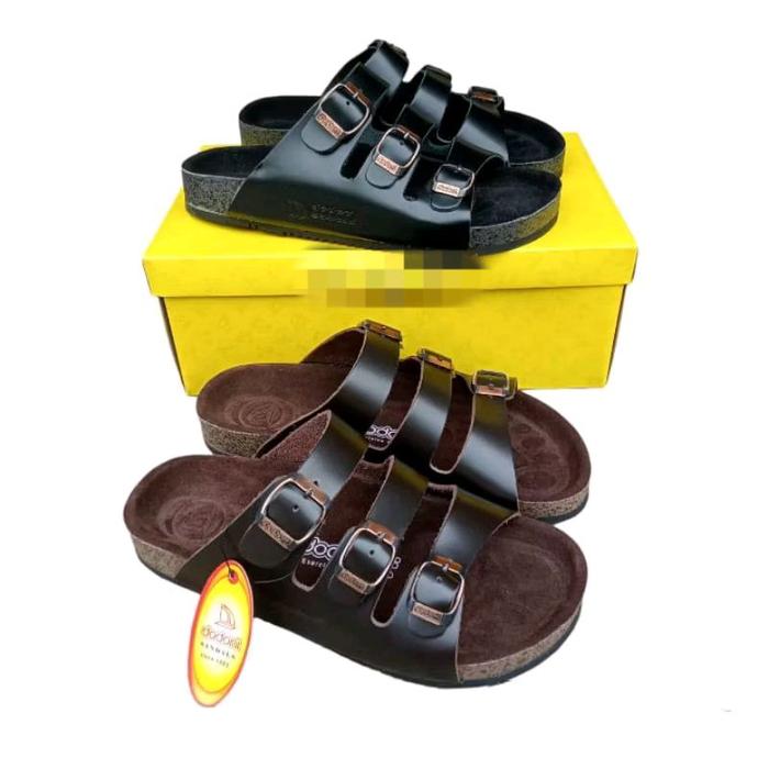 sandal DODONI pria kulit asli