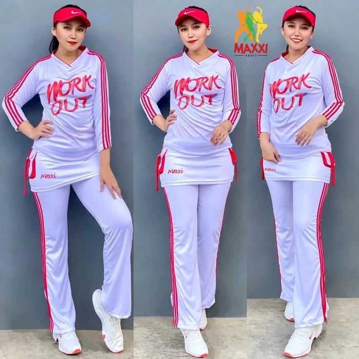 YN OLIVIA TRAINING Baju Setelan Training Wanita,Pakaian Baju Setelan Olahraga Wanita,Baju Setelan Ol