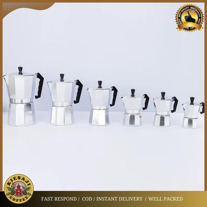 Moka Pot 3 Cup Mokapot coffee espresso maker alat seduh buat kopi