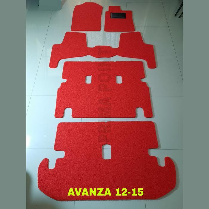 Karpet Carpet lantai Coil mat set Mie Bihun Avanza 2 wrn + bagasi