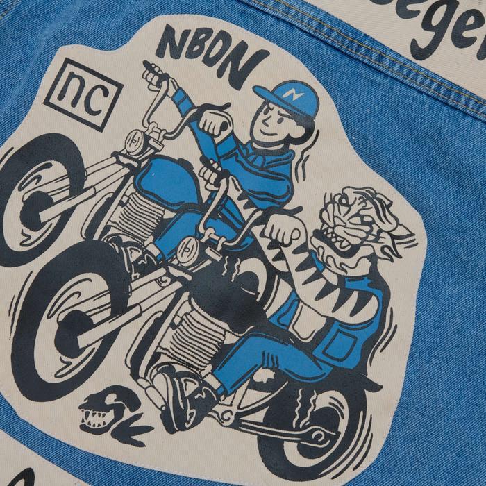 Carnivores Soul X Nbdn - The Ue Legends Gang Trucker Jacket