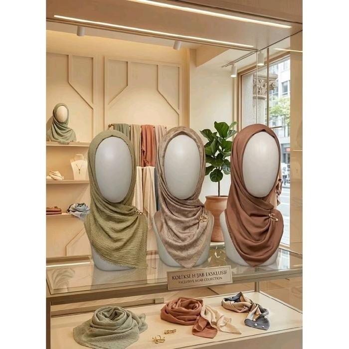 Manekin Hijab. Manekin Hijab Bahan Plastik
