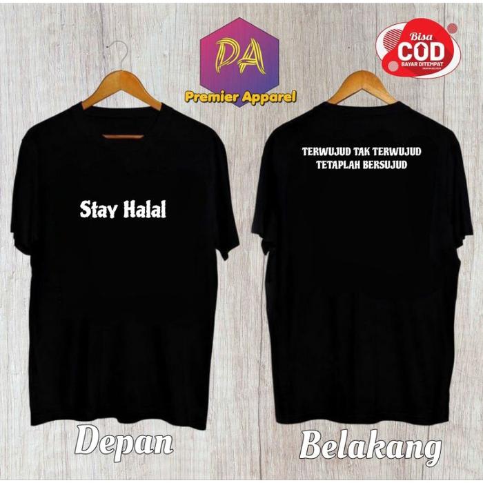 [Baru] Kaos Terwujud Tak Terwujud Tetaplah Bersujud Viral Termurah