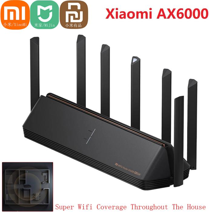 Xiaomi Router AloT Wifi6 AX6000 160MHZ 4K QAM 512MB Gigabit Vpn
