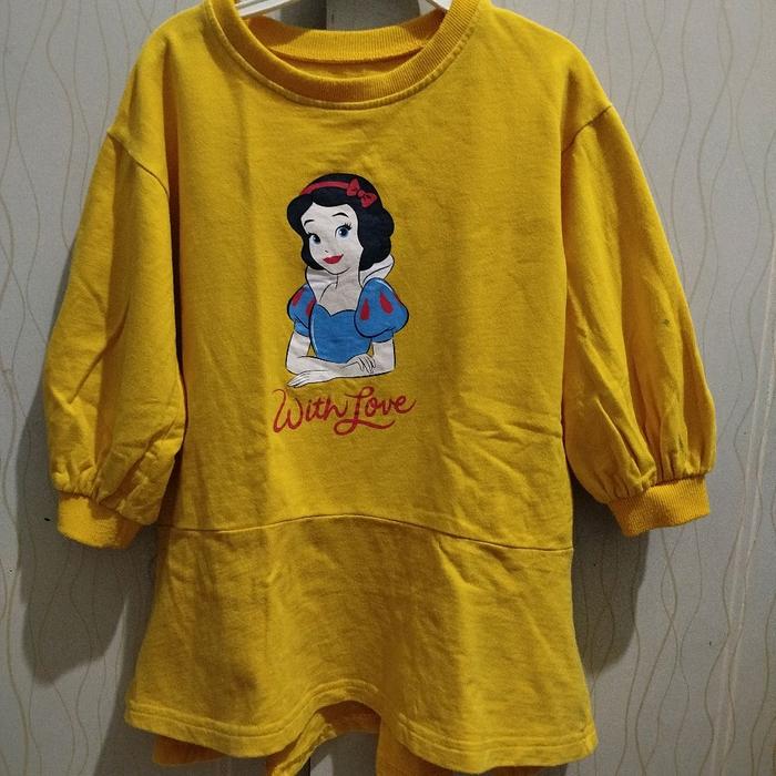 dress amak import produk size 5-7thnan second Midi