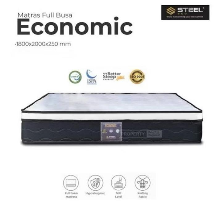 Kasur Busa Murah Steel Economic uk 180x200cm / uk 120x200cm